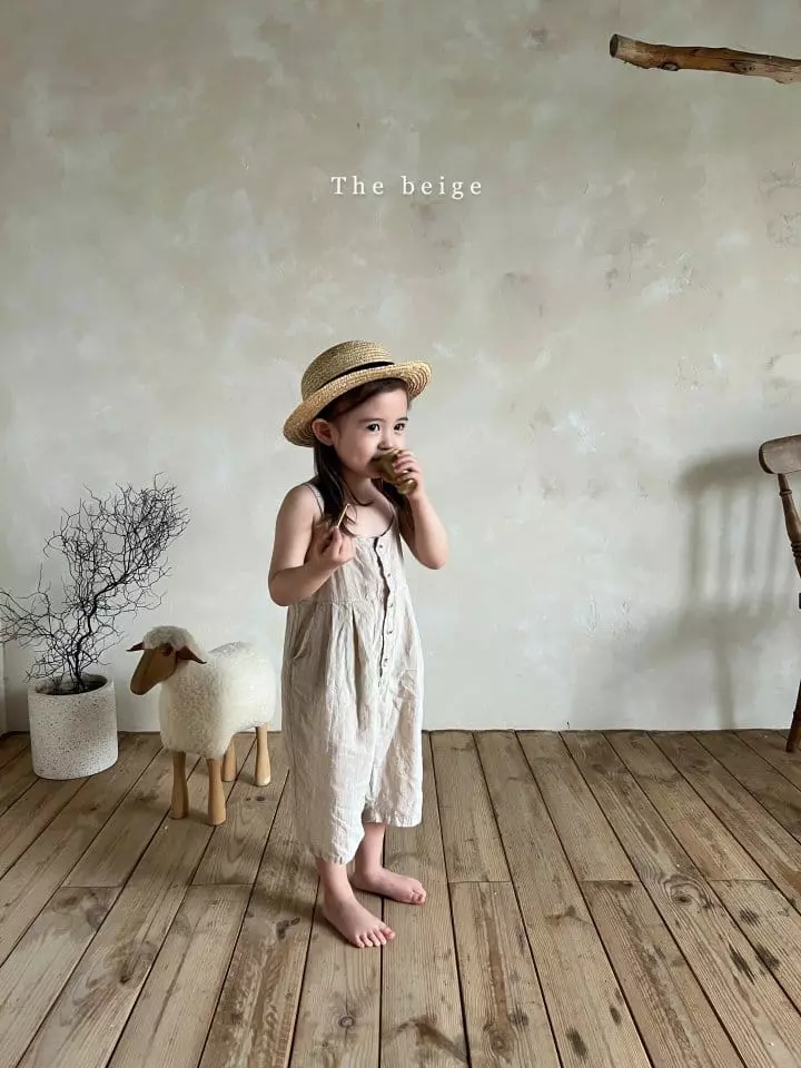 The Beige - Korean Children Fashion - #kidsshorts - Summer Jumpsuit - 9