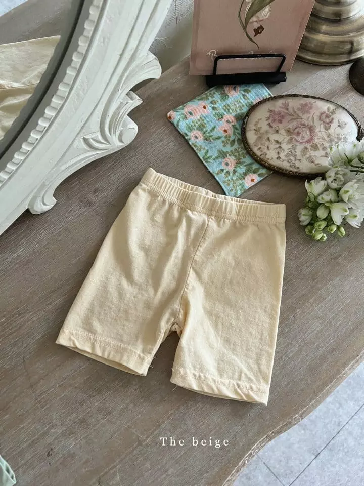 The Beige - Korean Children Fashion - #kidsshorts - Capri Leggings - 2