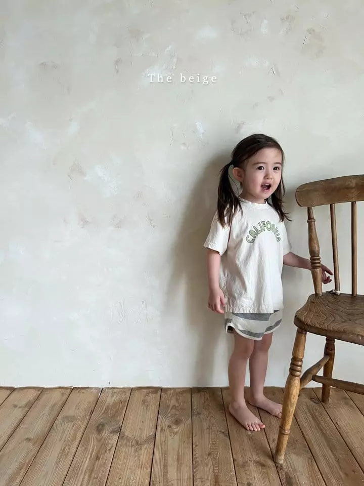 The Beige - Korean Children Fashion - #kidsstore - Stripes Shorts - 6