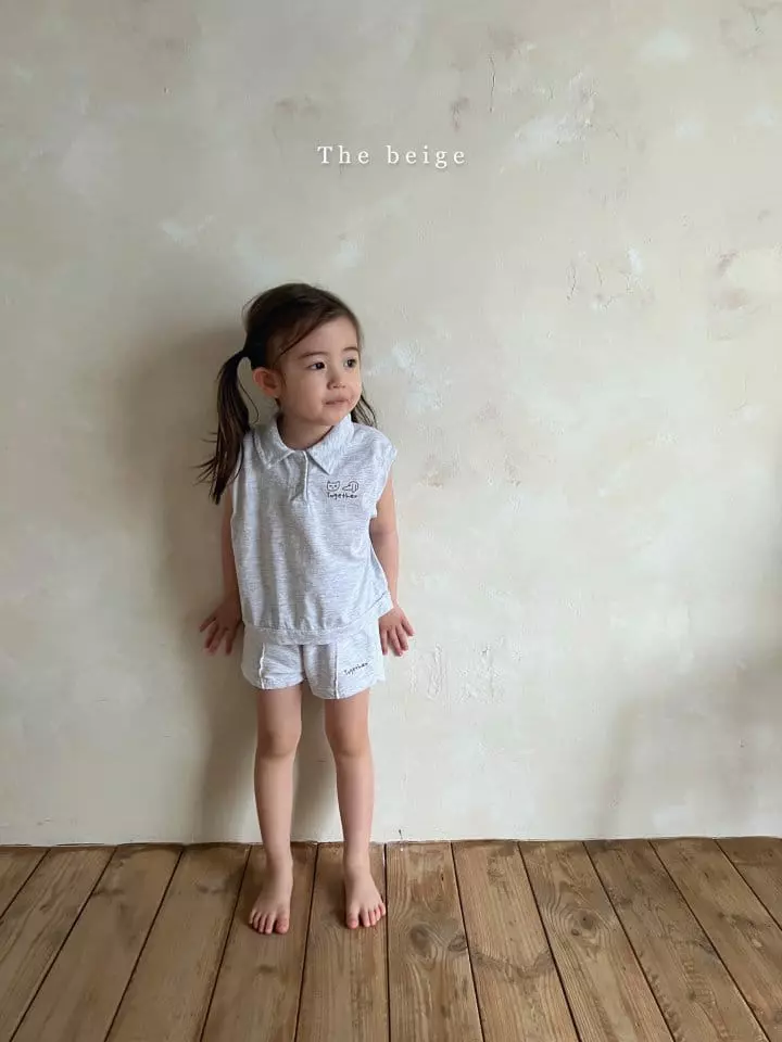 The Beige - Korean Children Fashion - #littlefashionista - Together Top Bottom Set - 4