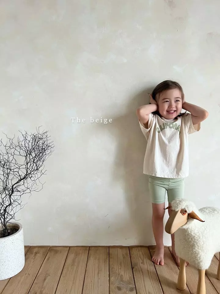 The Beige - Korean Children Fashion - #minifashionista - Capri Leggings - 8