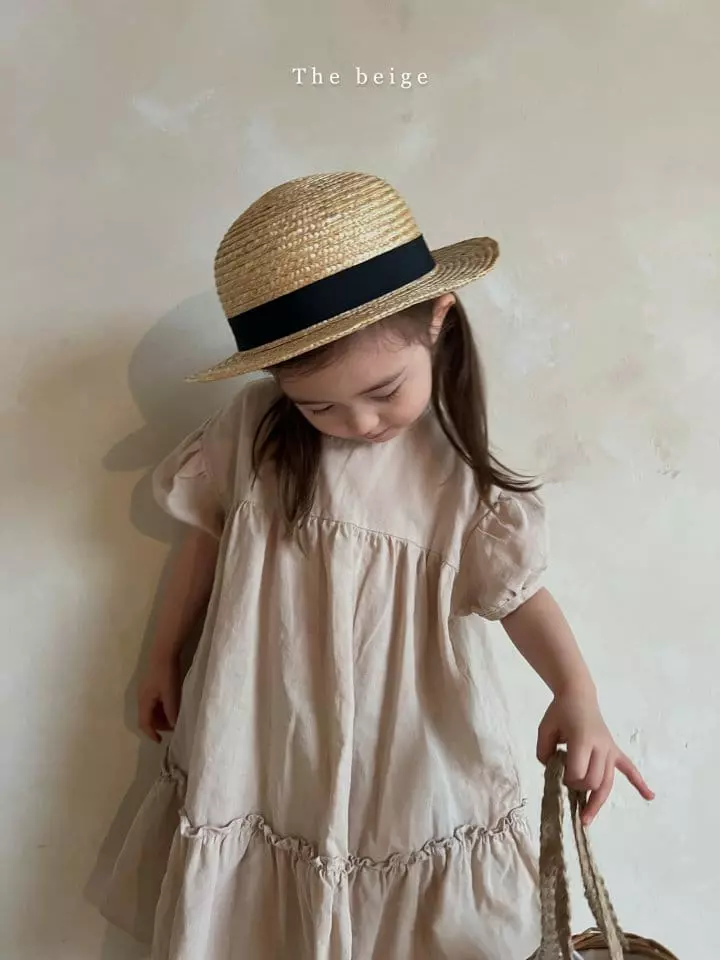 The Beige - Korean Children Fashion - #minifashionista - Puff Cancan One-piece - 7