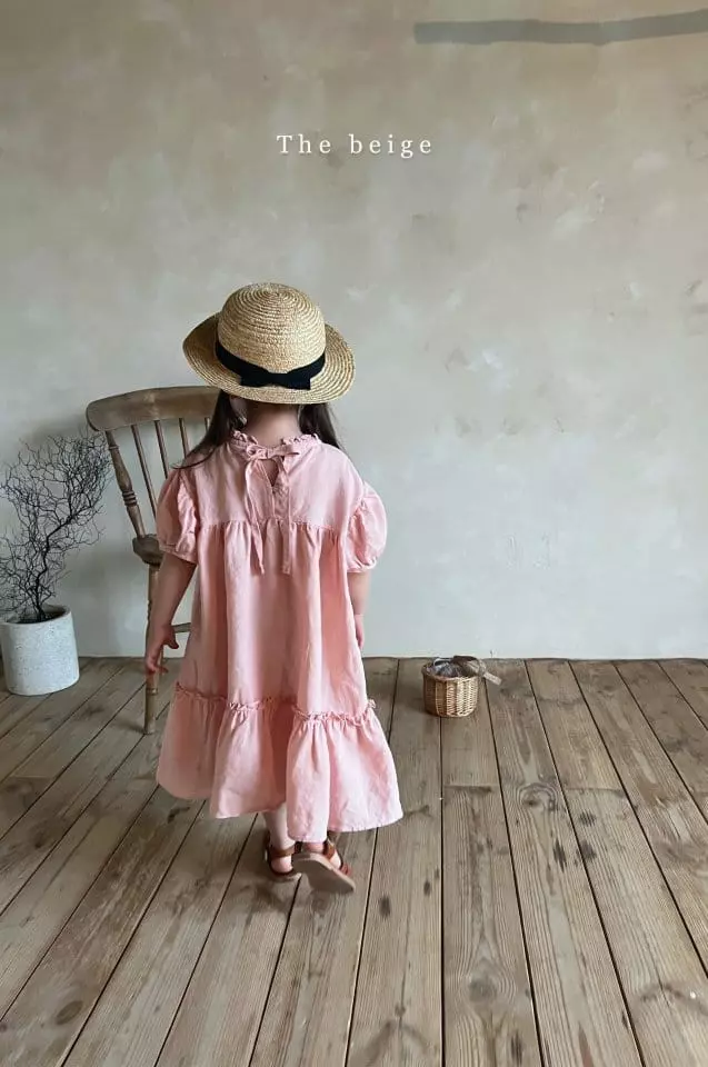 The Beige - Korean Children Fashion - #prettylittlegirls - Puff Cancan One-piece - 8