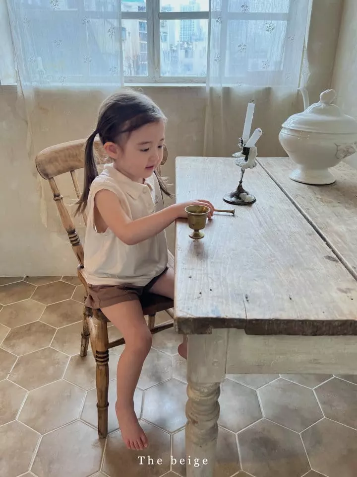 The Beige - Korean Children Fashion - #stylishchildhood - Together Top Bottom Set - 9