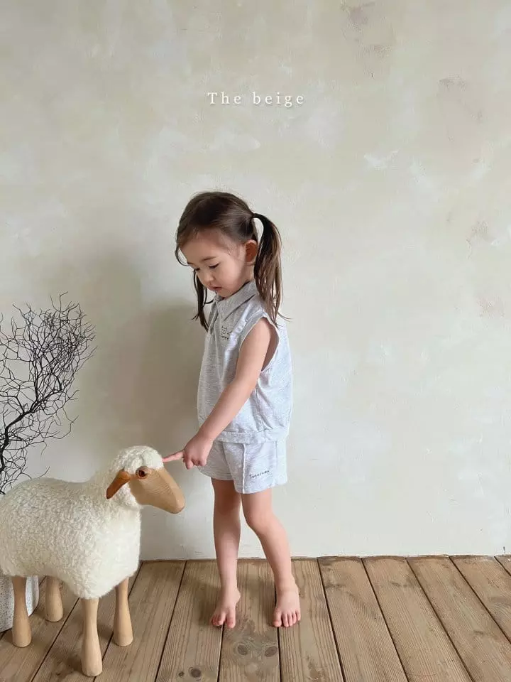 The Beige - Korean Children Fashion - #todddlerfashion - Together Top Bottom Set - 7