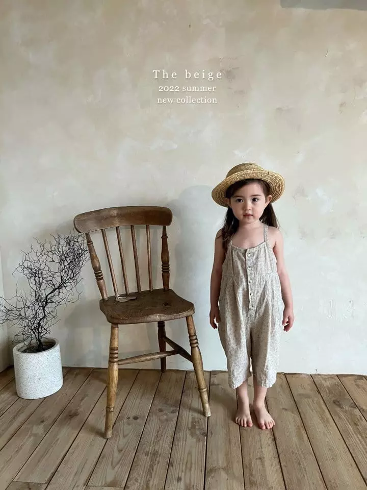 The Beige - Korean Children Fashion - #todddlerfashion - Summer Jumpsuit