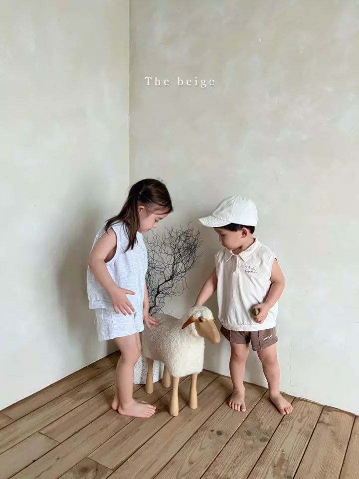 The Beige - Korean Children Fashion - #toddlerclothing - Together Top Bottom Set - 8