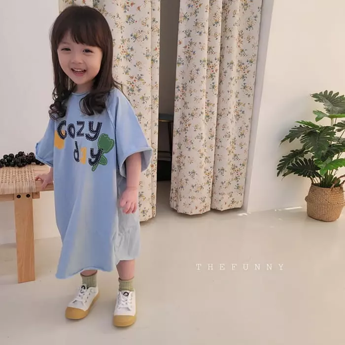 The Funny - Korean Children Fashion - #Kfashion4kids - Cozy One-piece - 3