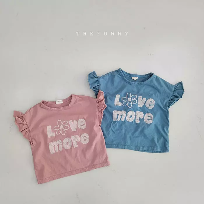 The Funny - Korean Children Fashion - #Kfashion4kids - Love Tee