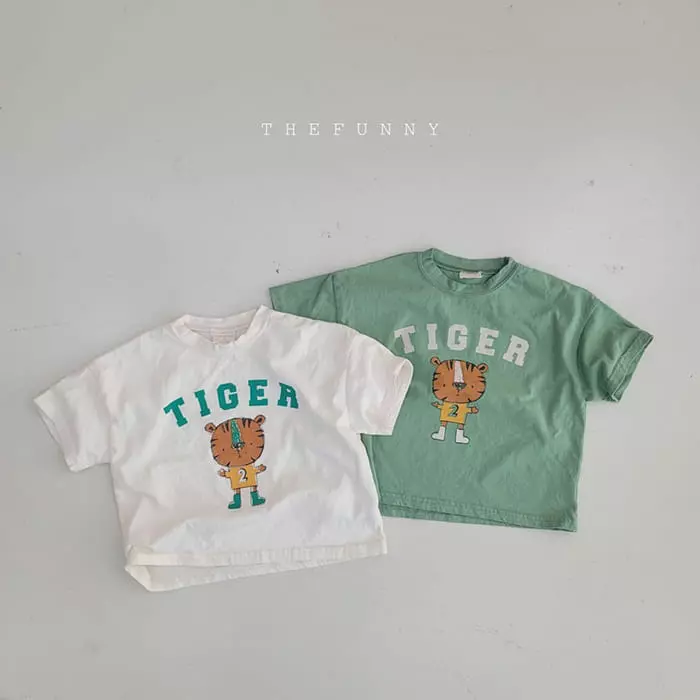 The Funny - Korean Children Fashion - #discoveringself - Tiger Tee