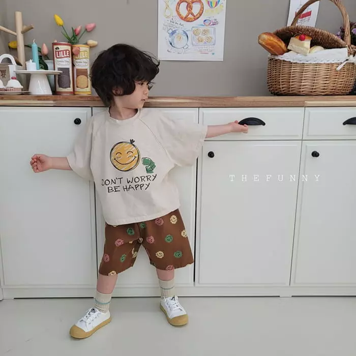 The Funny - Korean Children Fashion - #discoveringself - Happy Tee - 9