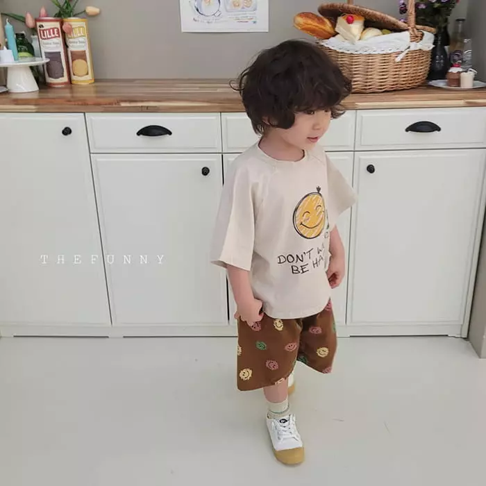 The Funny - Korean Children Fashion - #fashionkids - Happy Tee - 10
