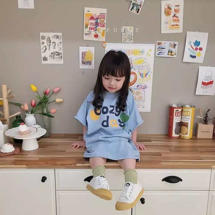 The Funny - Korean Children Fashion - #kidzfashiontrend - Cozy One-piece - 2