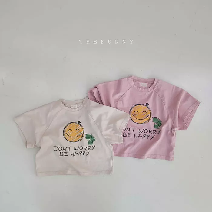 The Funny - Korean Children Fashion - #littlefashionista - Happy Tee