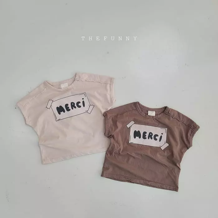 The Funny - Korean Children Fashion - #magicofchildhood - Merci Tee