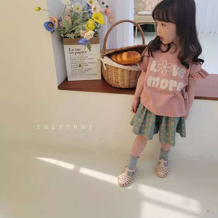 The Funny - Korean Children Fashion - #magicofchildhood - Love Tee - 4