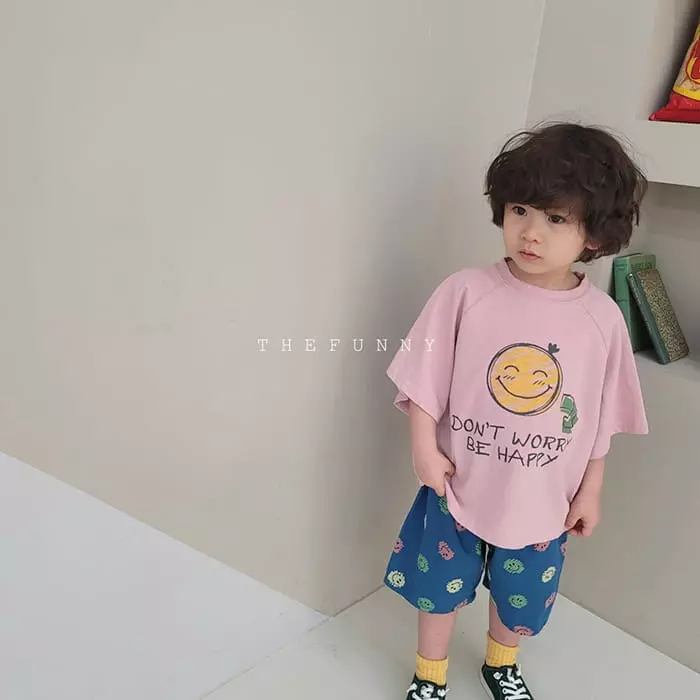 The Funny - Korean Children Fashion - #minifashionista - Happy Tee - 3