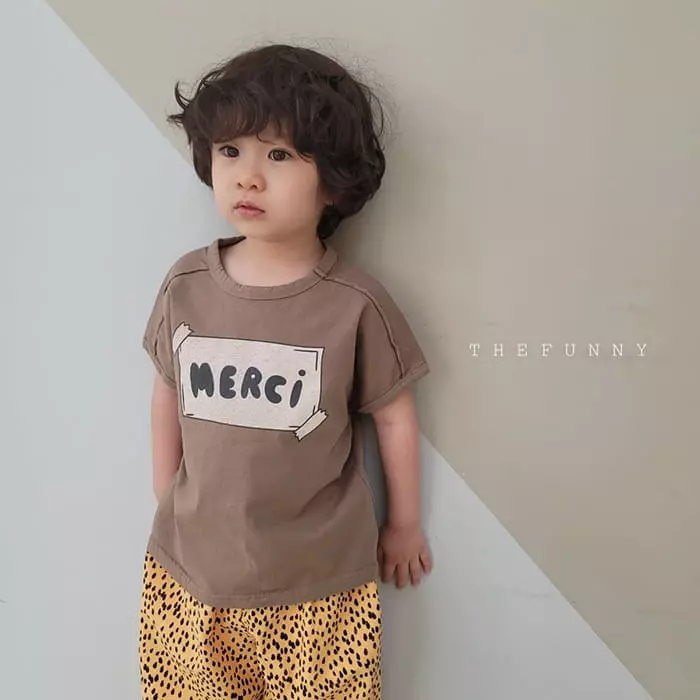 The Funny - Korean Children Fashion - #minifashionista - Merci Tee - 2