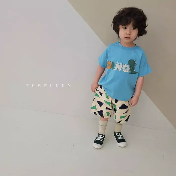 The Funny - Korean Children Fashion - #prettylittlegirls - Dino Tee - 6