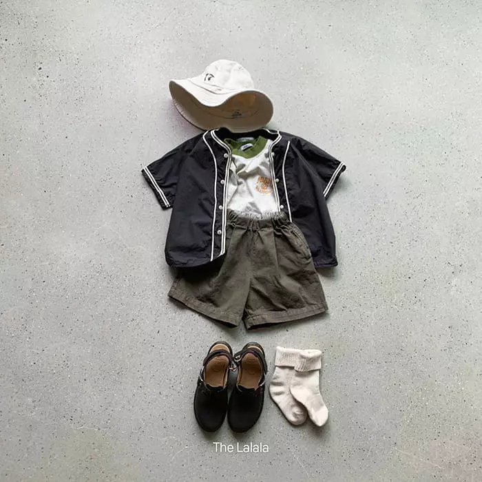The Lalala - Korean Children Fashion - #kidzfashiontrend - Baseball Shirt - 5