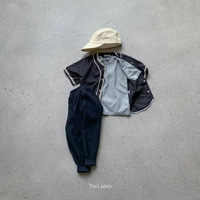 The Lalala - Korean Children Fashion - #littlefashionista - Baseball Shirt - 7