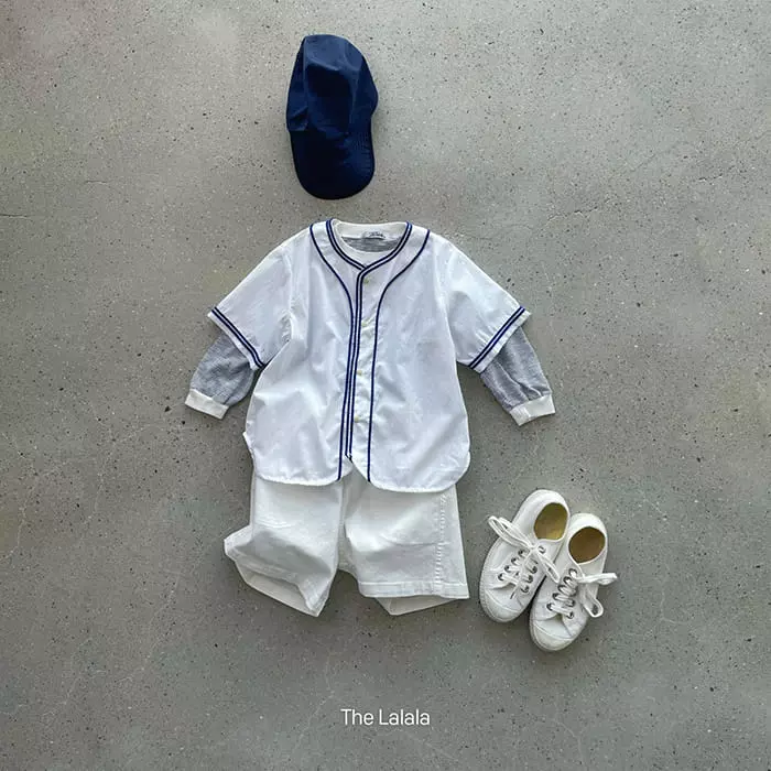 The Lalala - Korean Children Fashion - #minifashionista - Baseball Shirt - 9