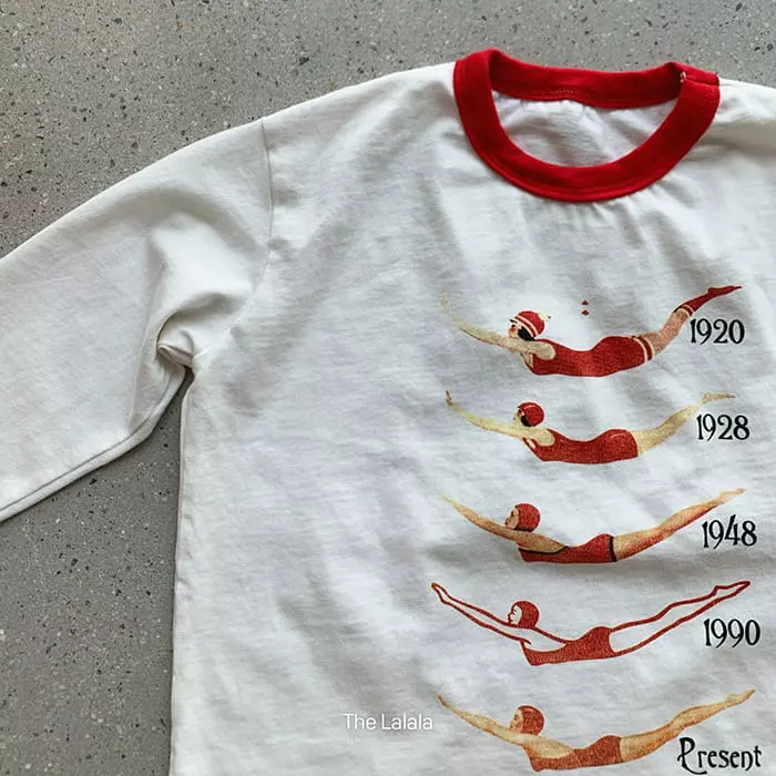 The Lalala - Korean Children Fashion - #prettylittlegirls - Swimming Tee - 2