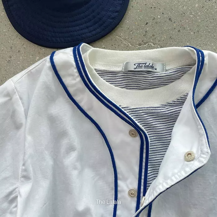 The Lalala - Korean Children Fashion - #todddlerfashion - Baseball Shirt - 11