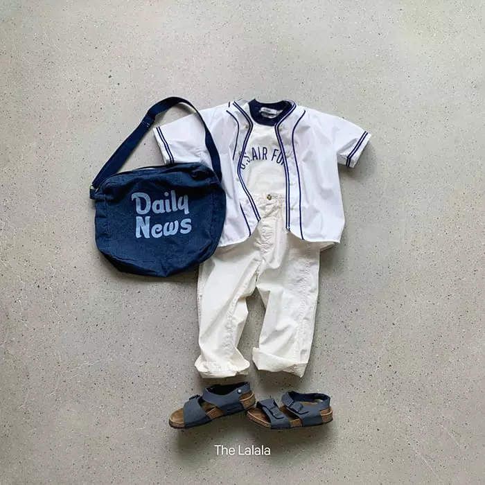 The Lalala - Korean Children Fashion - #toddlerclothing - Baseball Shirt - 12