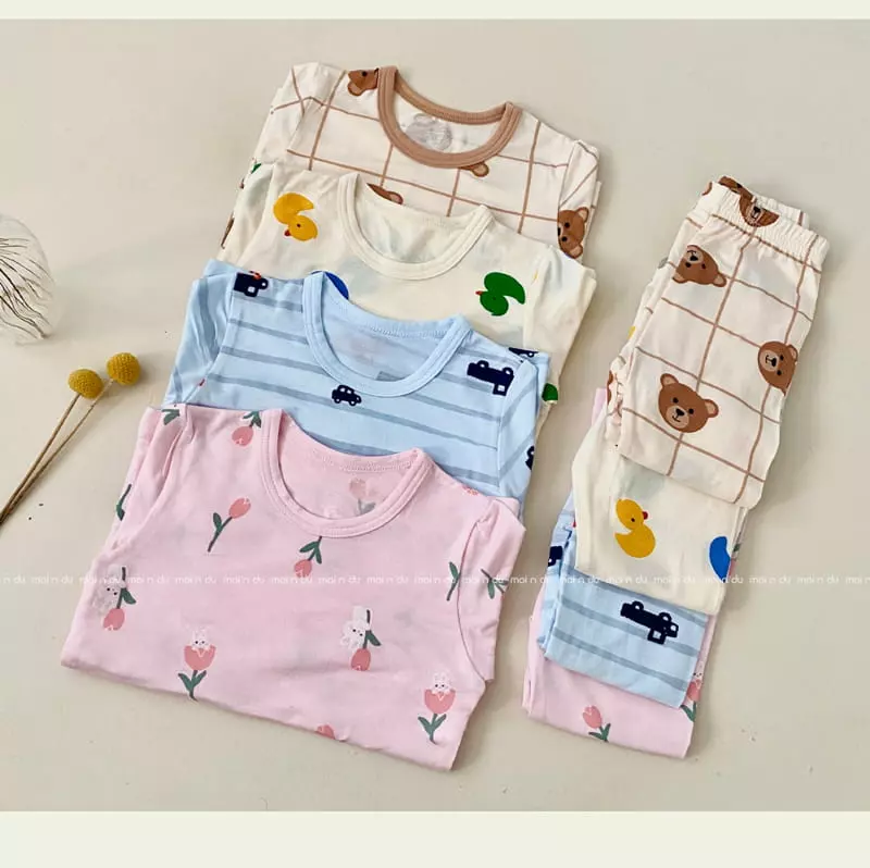 Ttasom - Korean Children Fashion - #kidsshorts - Tulips Bunny Tencel Modal Easywear - 3