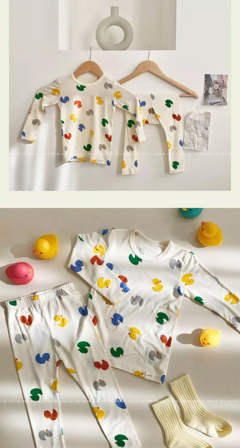 Ttasom - Korean Children Fashion - #littlefashionista - Baby Duck Tencel Modal Easywear - 5