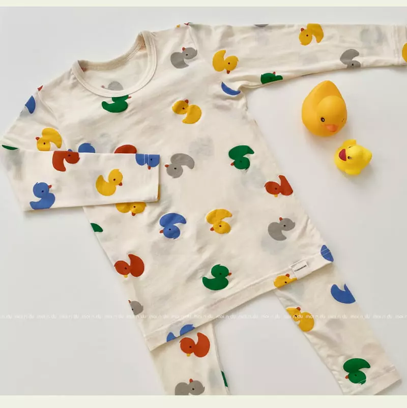 Ttasom - Korean Children Fashion - #magicofchildhood - Baby Duck Tencel Modal Easywear - 6