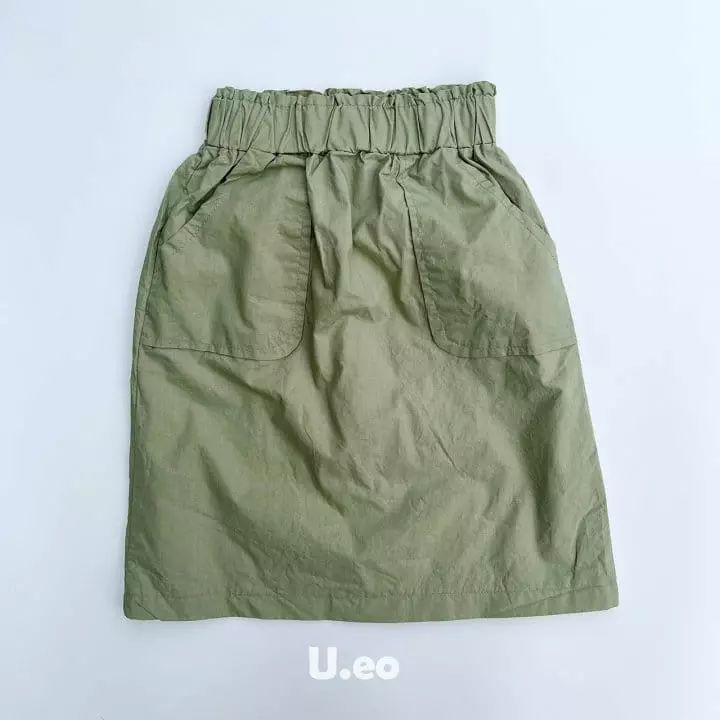 U Eo - Korean Children Fashion - #Kfashion4kids - Pocket Skirt - 3