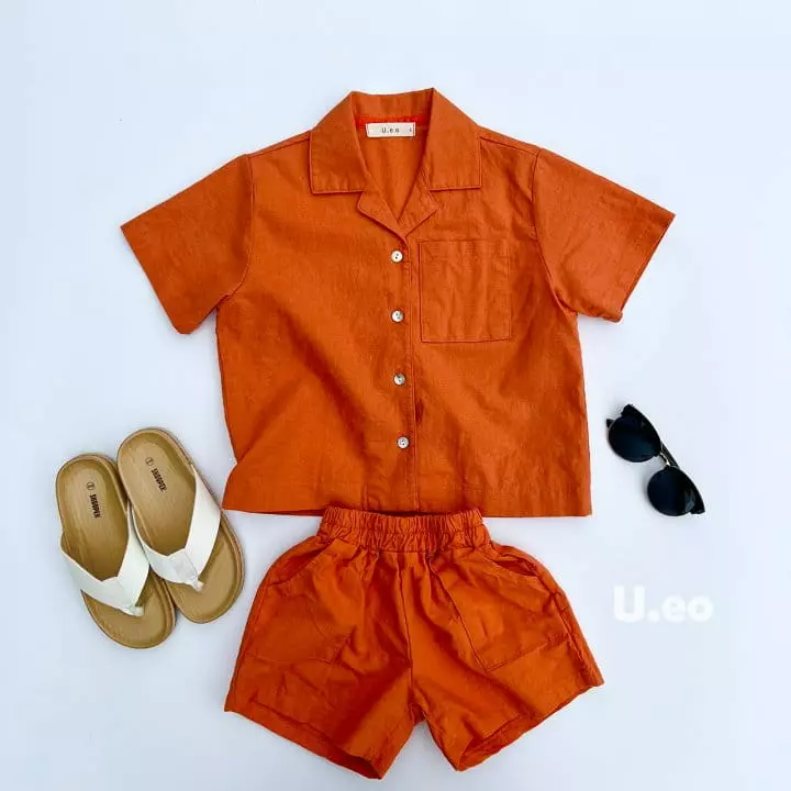 U Eo - Korean Children Fashion - #kidsshorts - Linen Shorts - 6