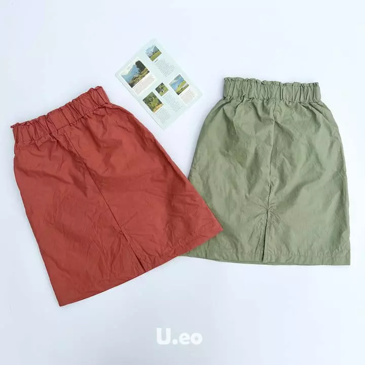 U Eo - Korean Children Fashion - #kidsstore - Pocket Skirt
