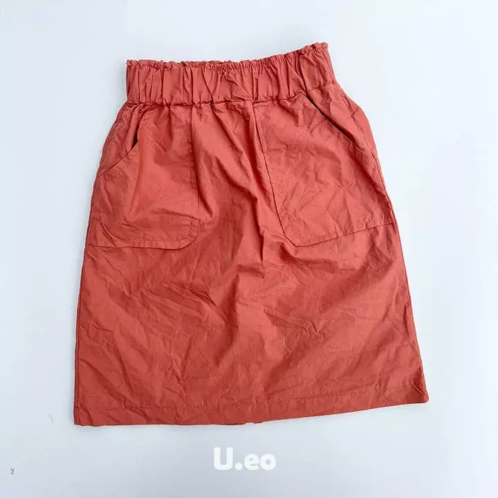 U Eo - Korean Children Fashion - #kidzfashiontrend - Pocket Skirt - 2