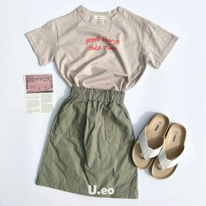 U Eo - Korean Children Fashion - #todddlerfashion - Pocket Skirt - 8