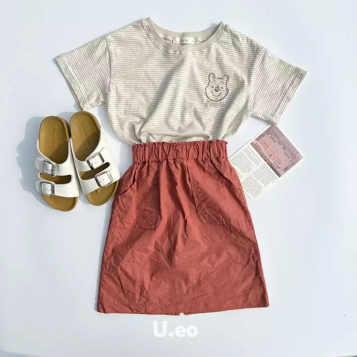 U Eo - Korean Children Fashion - #toddlerclothing - Pocket Skirt - 9