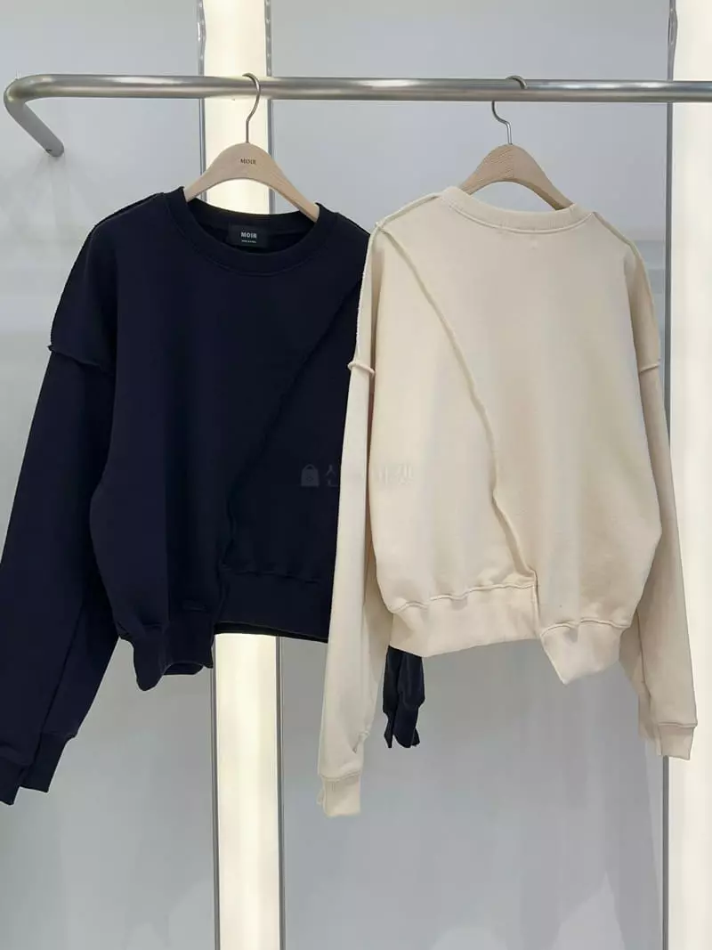 Urbanemood - Korean Women Fashion - #womensfashion - Wash Sweatshirt - 4