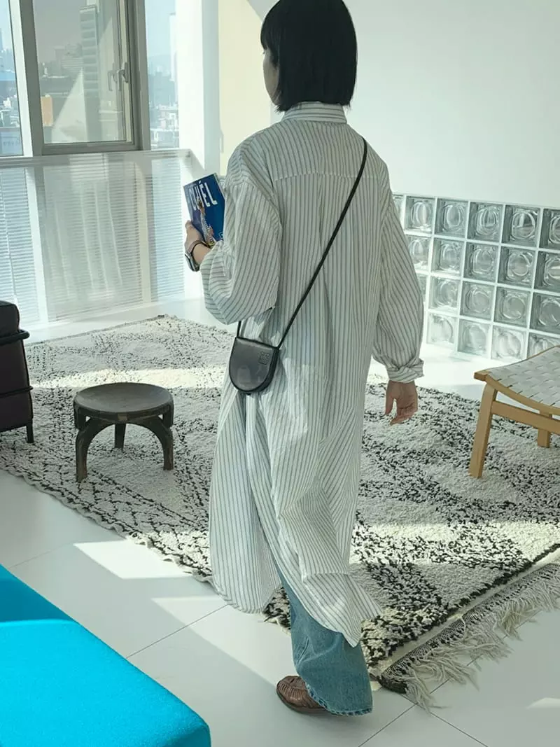 Urbanemood - Korean Women Fashion - #thelittlethings - Rech Long Shirt - 4