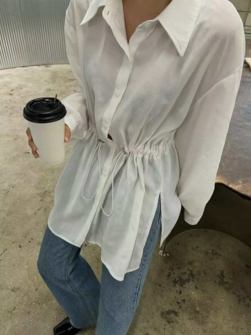 Urbanemood - Korean Women Fashion - #romanticstyle - Hik Shirt - 2