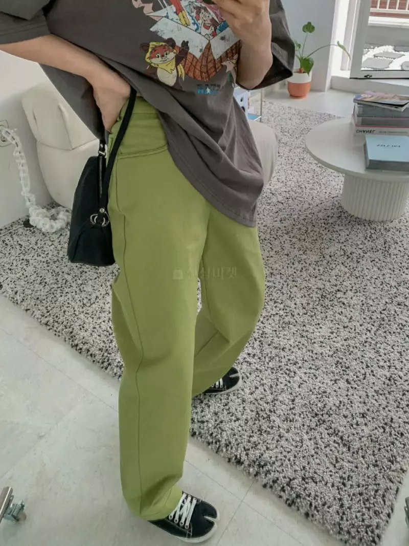 Urbanemood - Korean Women Fashion - #vintageinspired - Cio Stitch Pants - 6