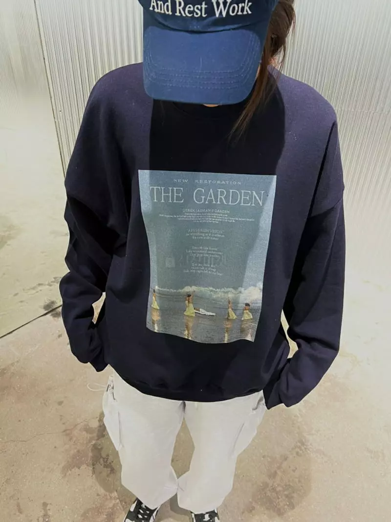 Urbanemood - Korean Women Fashion - #vintageinspired - Garden Sweatshirt - 3