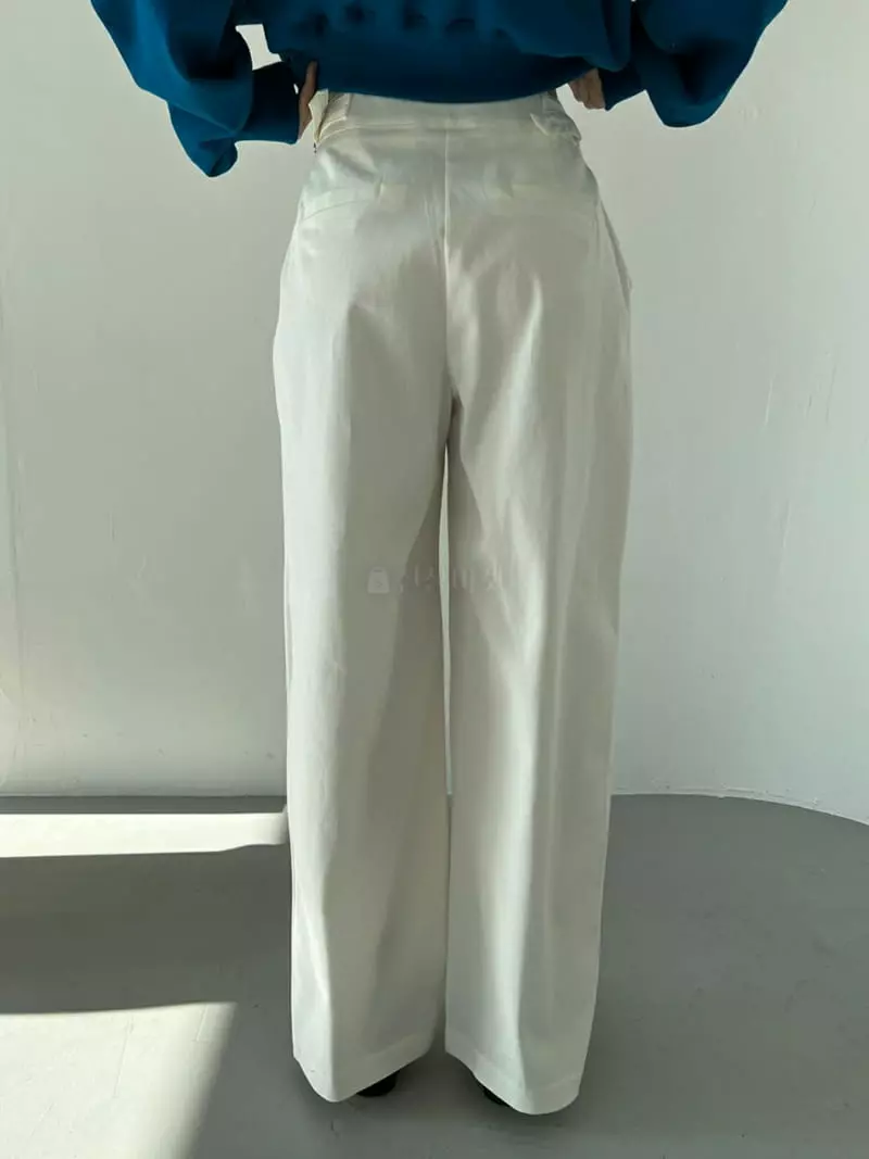 Urbanemood - Korean Women Fashion - #momslook - Bowl Bijou Pants - 4