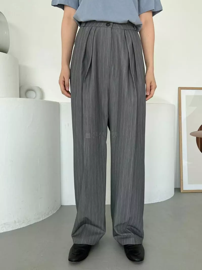 Urbanemood - Korean Women Fashion - #womensfashion - Stripes Pants - 3