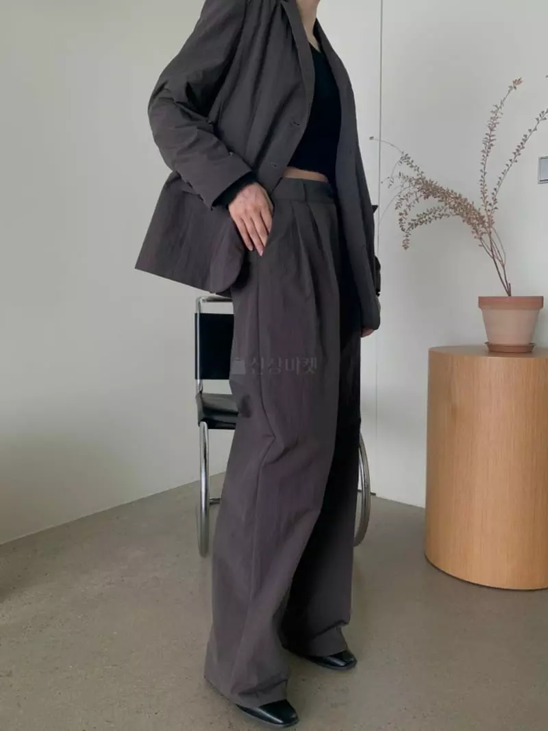 Urbanemood - Korean Women Fashion - #womensfashion - Warmt Top Bottom Set - 3