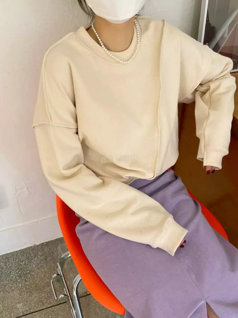 Urbanemood - Korean Women Fashion - #womensfashion - Wash Sweatshirt - 3