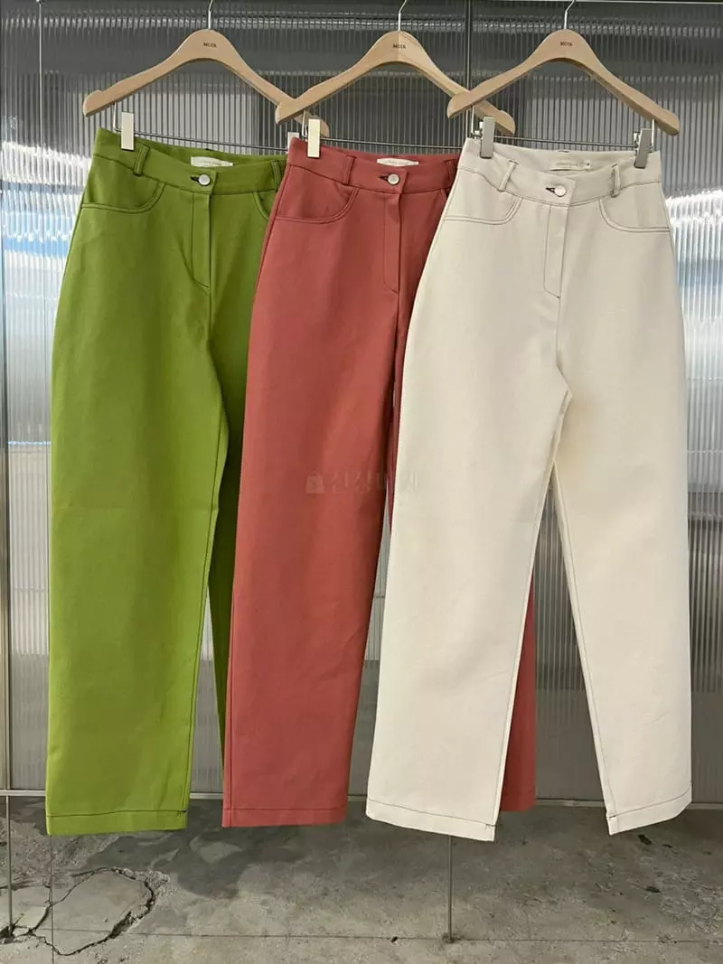 Urbanemood - Korean Women Fashion - #womensfashion - Cio Stitch Pants - 5