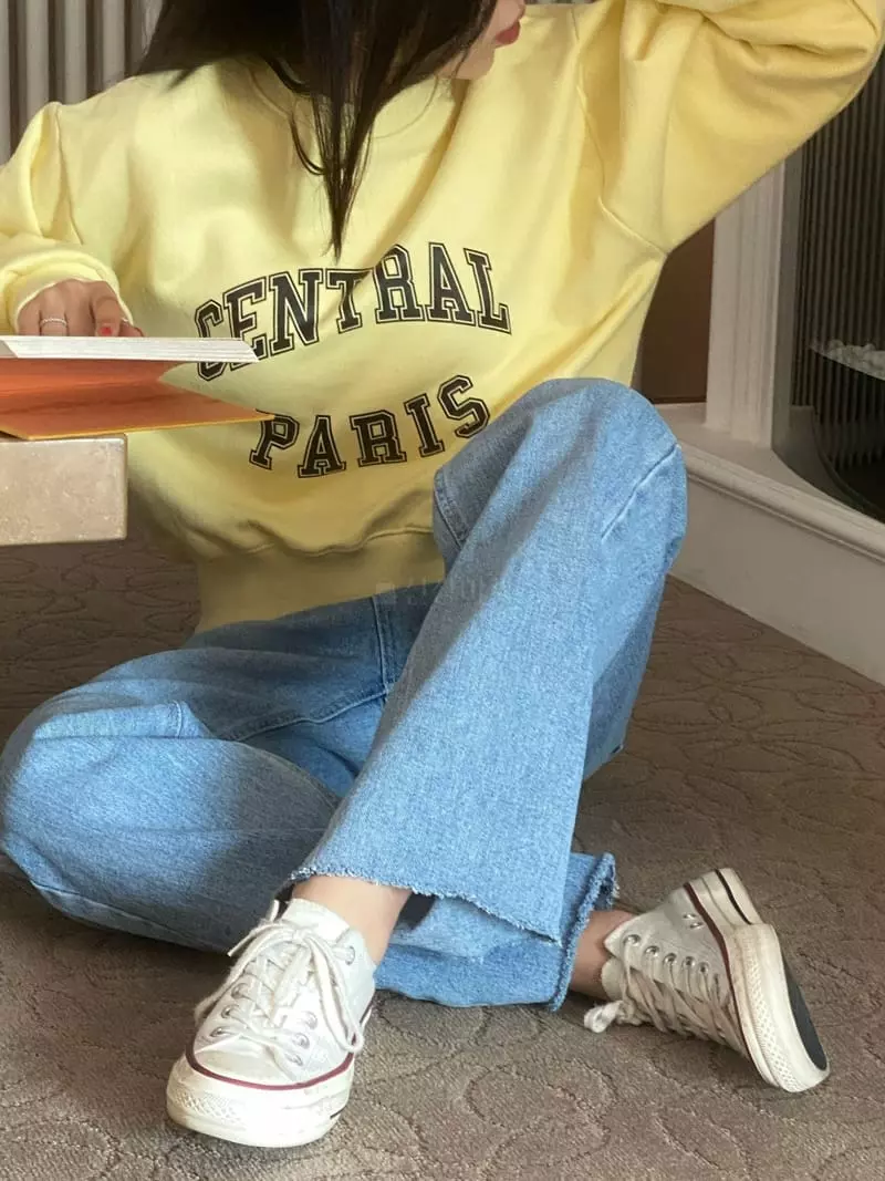 Very - Korean Women Fashion - #momslook - Paris Sweatshirt