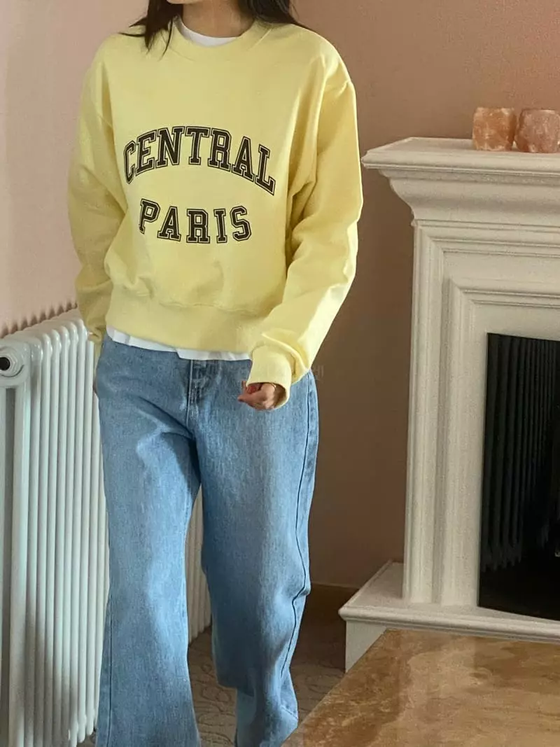 Very - Korean Women Fashion - #momslook - Paris Sweatshirt - 3